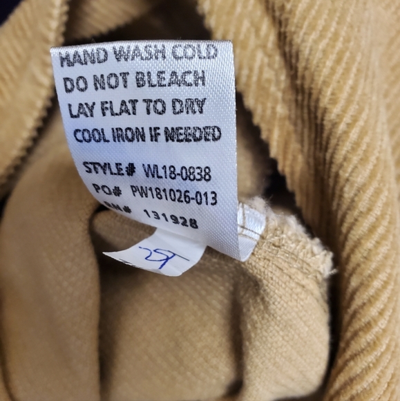 Wishlist Tan Corduroy overall dress - Picture 6 of 6